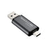 Team TX13128GC01 2 in 1 Dual OTG 128GB Flash Drive, X1 USB 3.2 Gen1, Type C & A, Plug and Play