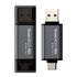 Team TX13128GC01 2 in 1 Dual OTG 128GB Flash Drive, X1 USB 3.2 Gen1, Type C & A, Plug and Play
