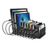 LINDY 73309 96W USB Charging Station, 10 x USB Type-A Ports for Simultaneous Charging for up to 10 Devices, Max. 2.4A Charging Per Port, Battery Charging Standard 1.2 Supports Fast Charging & Apple Charging Protocol, Retail Packaging