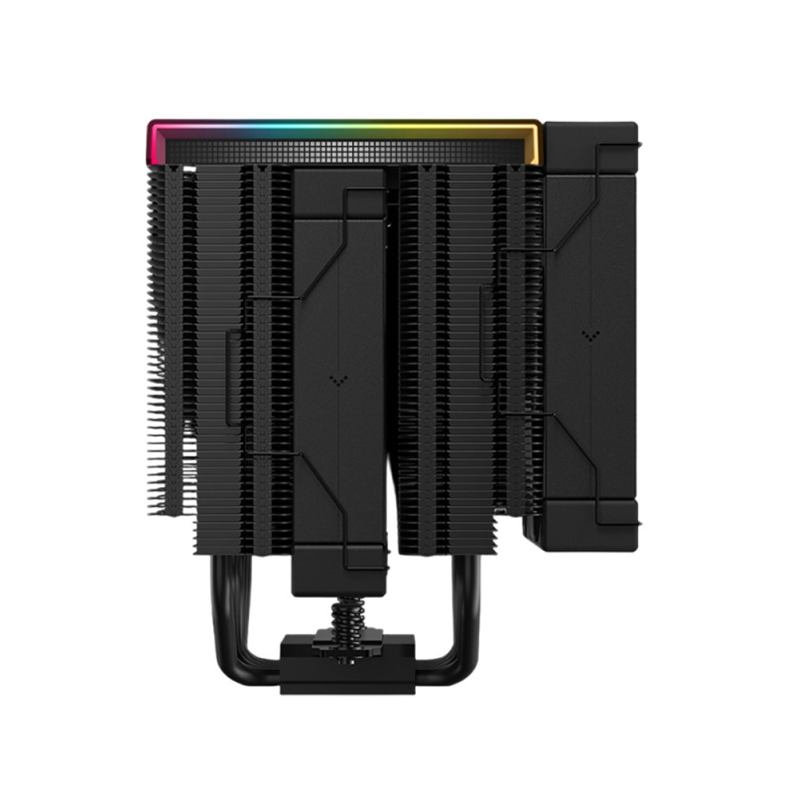 DeepCool AK620 Digital Pro CPU Air Cooler, Dual-Tower with Digital Display, 120mm FDB Fans, ARGB Lighting, 6 Copper Heatpipes, LGA1700/AM5 Compatible, High-Performance Quiet Cooling for Gaming PCs
