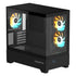 GIGABYTE C201 PANORAMIC RGB Gaming PC Case, Tempered Glass, Optimized Airflow, mini-ITX/m-ATX