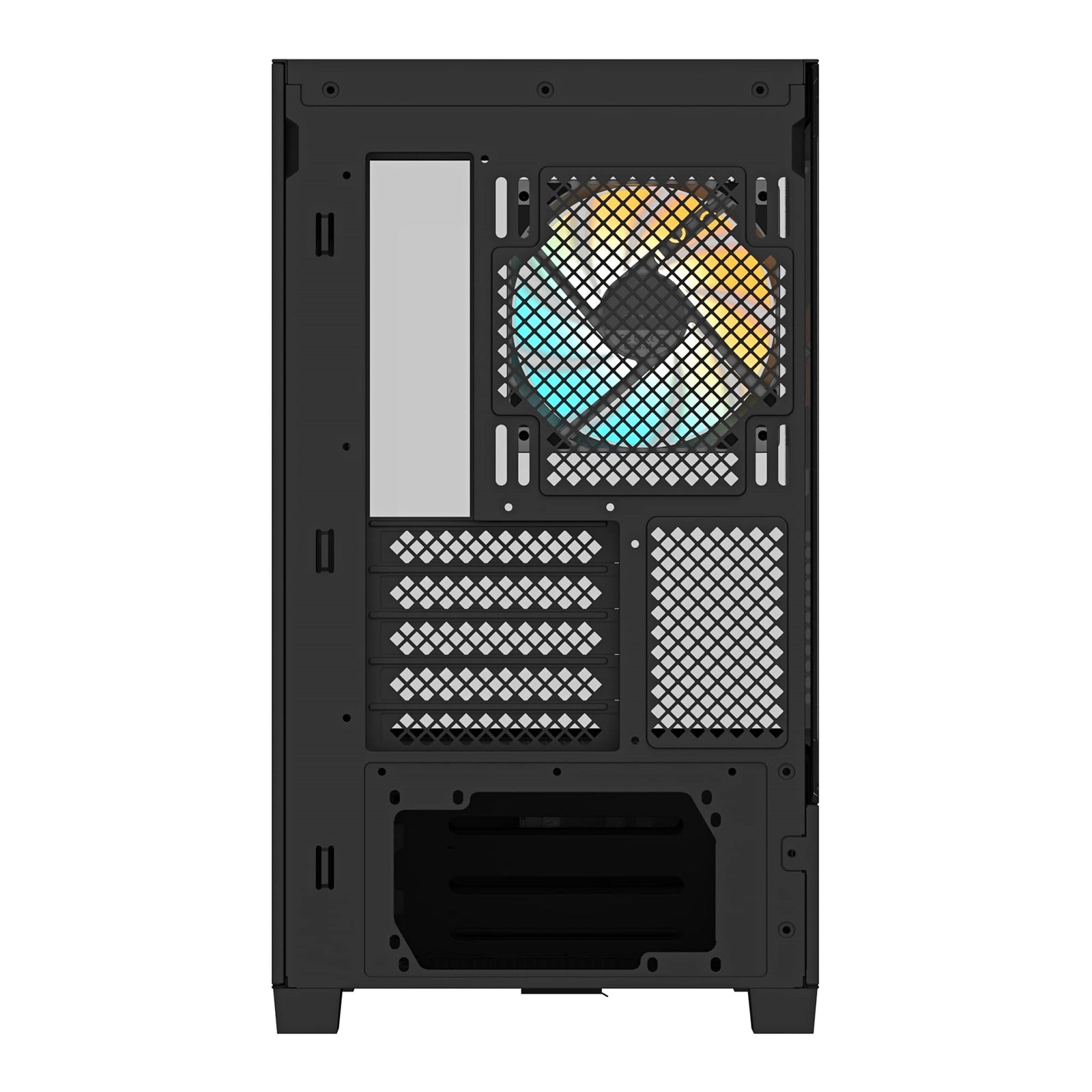 GIGABYTE C201 PANORAMIC RGB Gaming PC Case, Tempered Glass, Optimized Airflow, mini-ITX/m-ATX