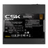 Antec CSK550DC 550W Power Supply, 80 Plus Bronze Certified, ATX 12V 2.52, Non-Modular, DC-to-DC, Flat Black Cables, 120mm Quiet Fan, UK Plug