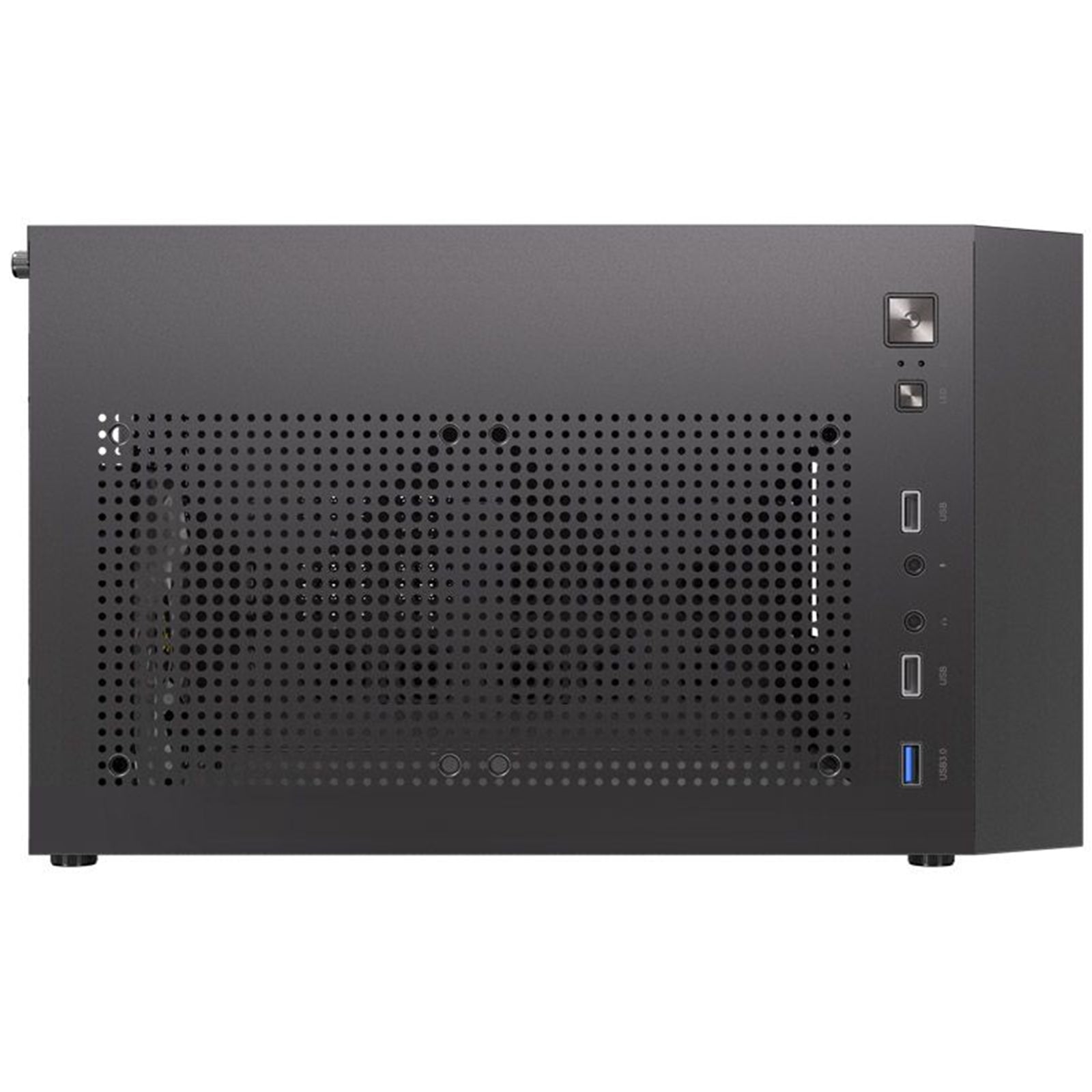 Antec AX27 RGB Elite Mid-Tower Gaming PC Case with Tempered Glass, Full Mesh Front Panel, 4 Pre-installed 120mm Fixed-RGB Fans, ATX/Micro-ATX/ITX Compatible, Black