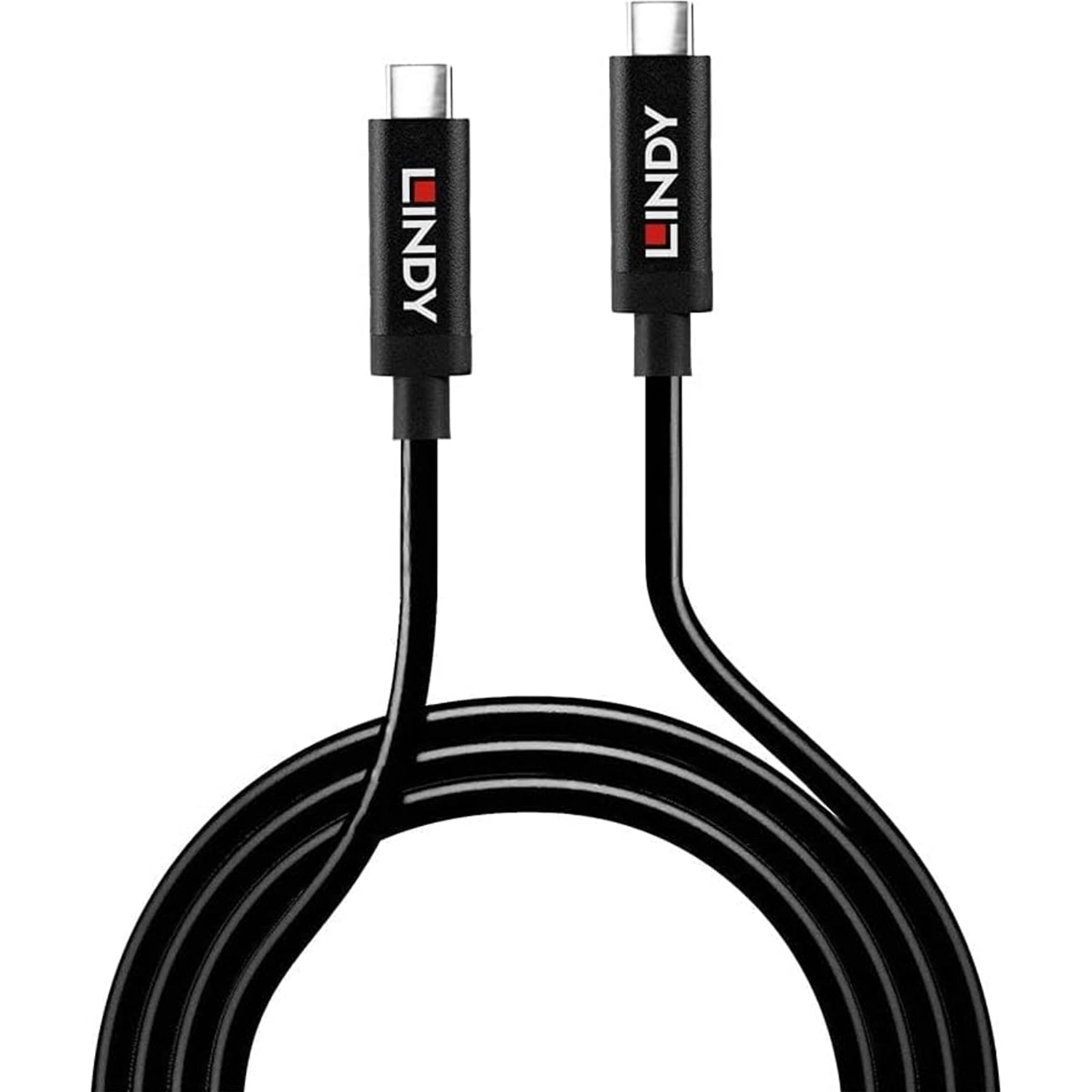 LINDY 43348 USB Type-C 3.2 Gen 2 Type C/C Active Cable, 3 m - Active Cable for Video Signals and Data Transfer up to 10 Gbps, Supports DisplayPort 1.4 High Resolution, UHD up to 8K 7680x4320@60Hz