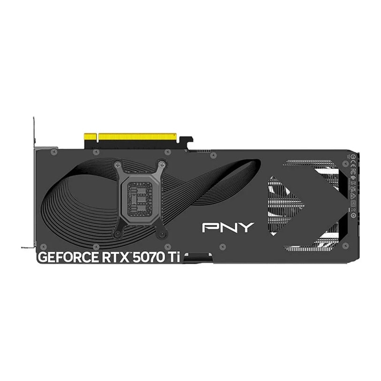 PNY NVIDIA GEFORCE RTX 5070 Ti OC 16GB, GDDR7 Graphics Card, 8960 CUDA Cores, 2295 MHz Core Clock, Triple Fan, 3x Display Ports / 1x HDMI Port