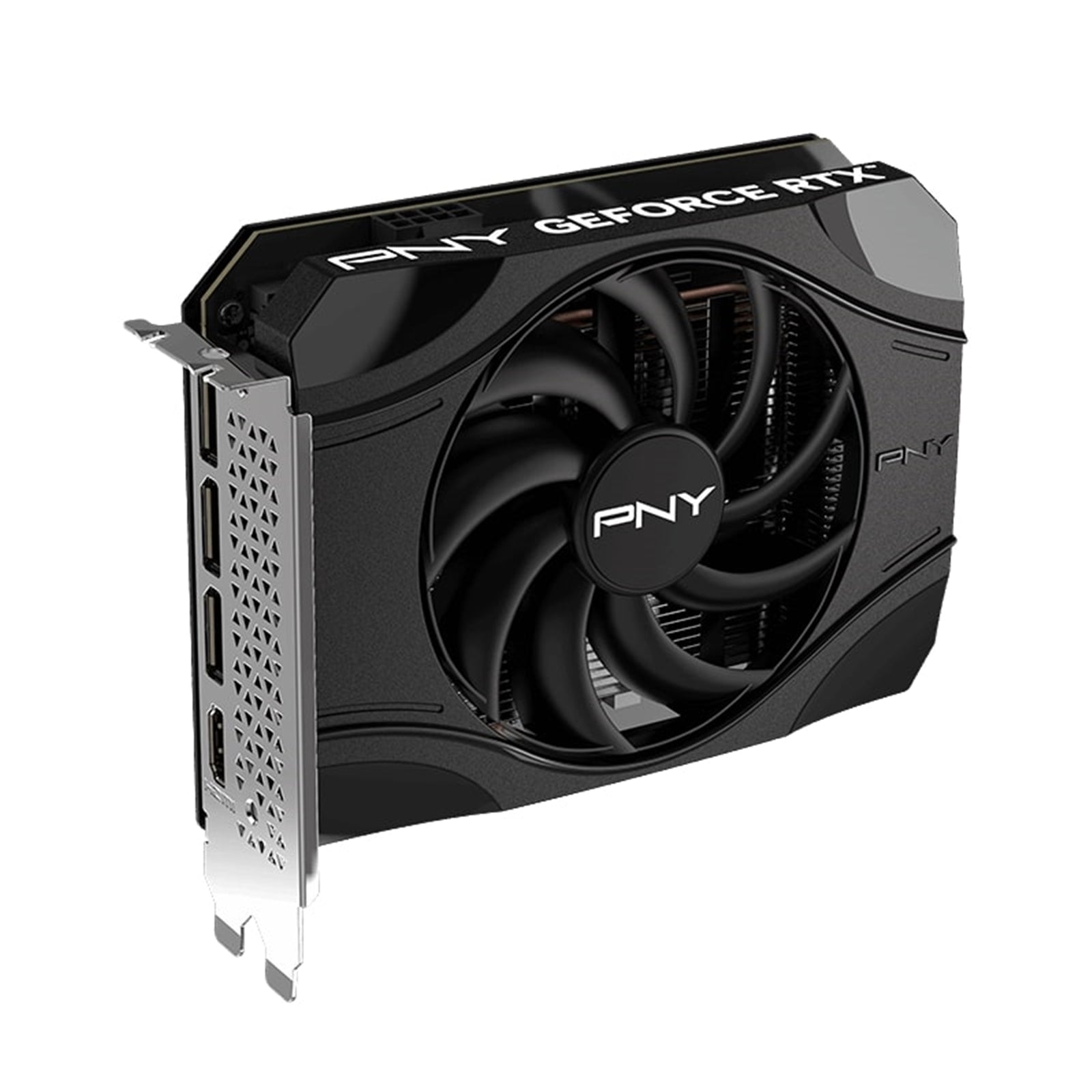 PNY NVIDIA GeForce RTX 5050 8GB GDDR6 Graphics Card, 2560 CUDACores, 2317 MHz Core Clock, Single Fan, 3x DisplayPorts / 1x HDMI Port