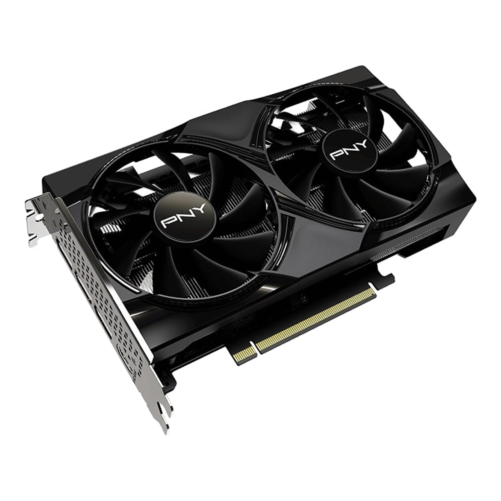 PNY NVIDIA GeForce RTX 5050 8GB GDDR6 Graphics Card, 2560 CUDA Cores, 2317 MHz Core Clock, Dual Fan, 3x DisplayPorts / 1x HDMI Port