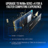 PNY (M280CS1030-500-RB) CS1030 M.2 NVMe 500GB SSD, PCIe Gen3 x4, Sequential Read of up to 2,000 MB/s and Write of up to 1,100 MB/s