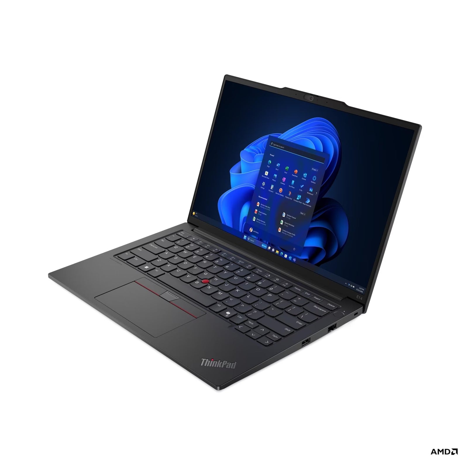 Lenovo ThinkPad E14 G6 Laptop, 14 Inch WUXGA, AMD Ryzen 5 7535HS Processor, 16GB RAM, 256GB SSD, AMD Radeon 660M Graphics, Windows 11 Pro