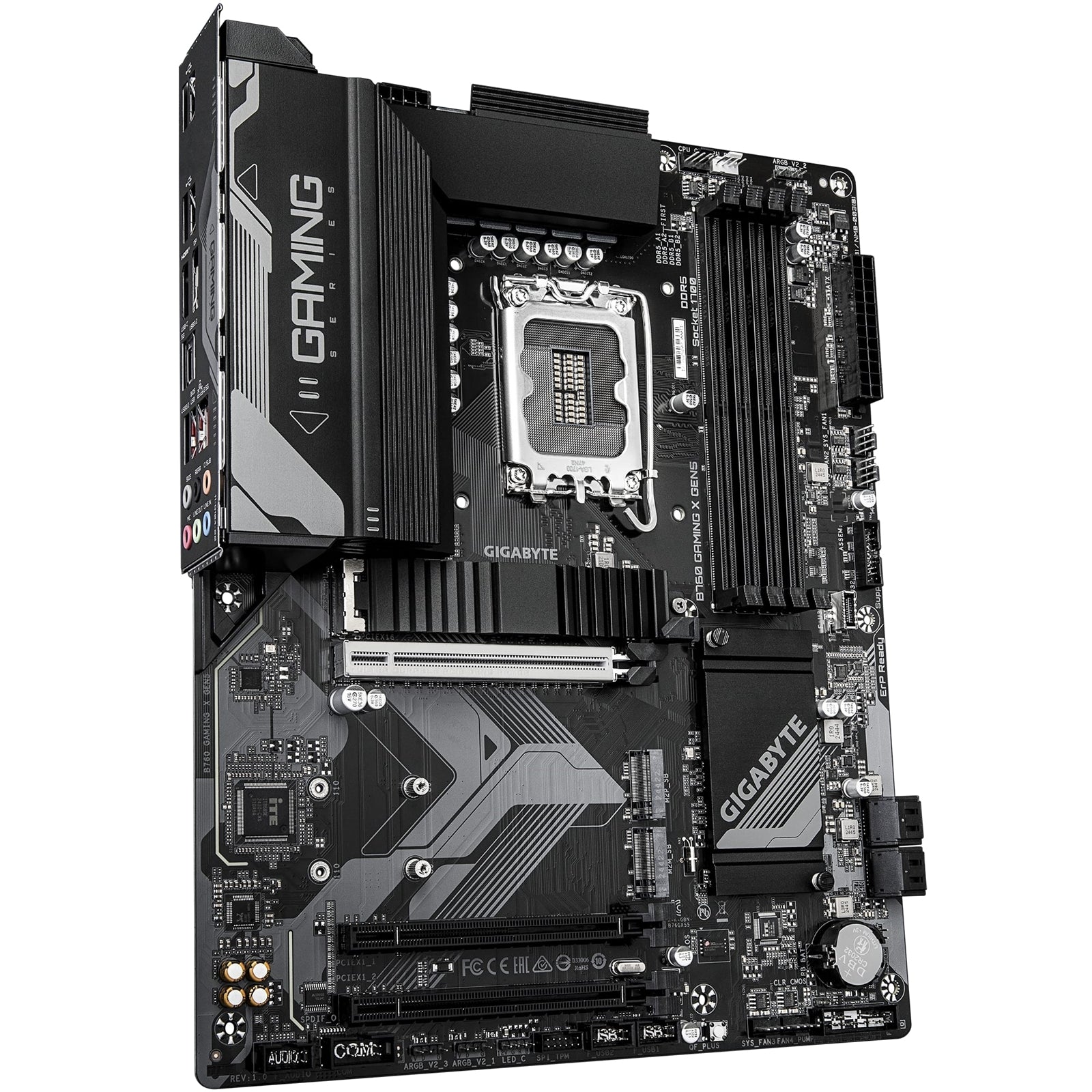 Gigabyte B760 GAMING X GEN5 Intel 1700 Socket Motherboard, ATX, 4x DDR5 Slots, 3x M.2 Socket, 2.5GbE LAN, 1x HDMI Port / 1x DisplayPort