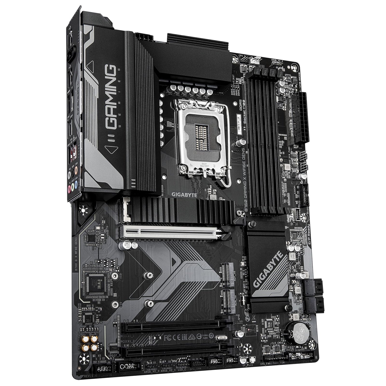 Gigabyte B760 GAMING X WIFI6E GEN5 Socket Motherboard, ATX, 4 x DDR5 Slots, 3 x M.2 Socket, GbE LAN, 2 x USB Type C, 1x HDMI Port/ 1 x Display Port