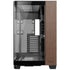 ANTEC Constellation C8 Dual Chamber Case, Gaming, Curve Wood, Full Tower, 2 x USB 3.0 / 1 x USB Type-C, Super wide angle single curved glass with exotic wood, E-ATX, ATX, Micro ATX, ITX