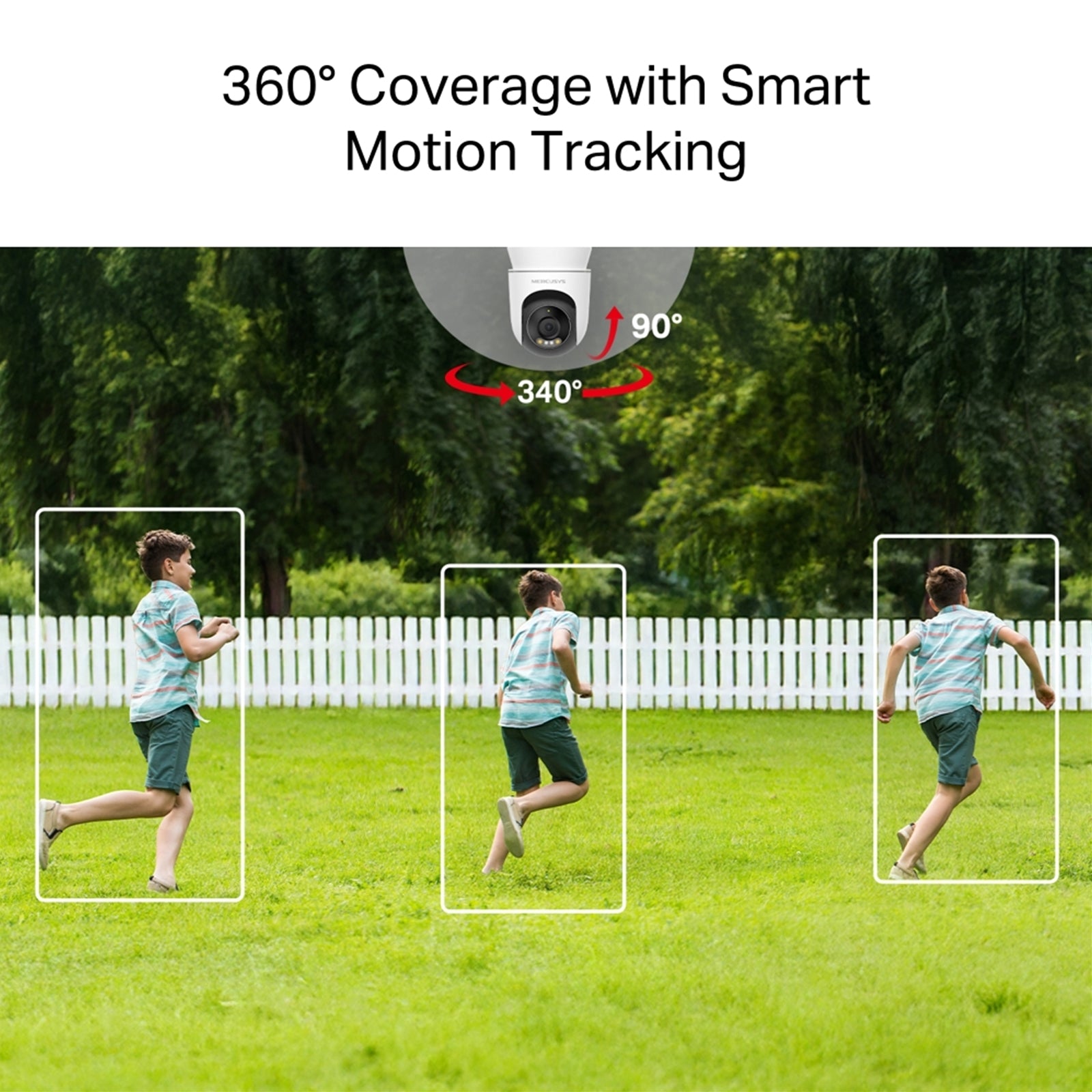 Mercusys MC510 Pan/Tilt Home Security WiFi Camera