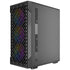 Antec VX320 ARGB  Mid-Tower Gaming PC Case - Pre-Installed 4 x 120mm ARGB Fans, Tempered Glass Side Panel, High-Airflow Mesh Front - ATX/Micro-ATX/ITX