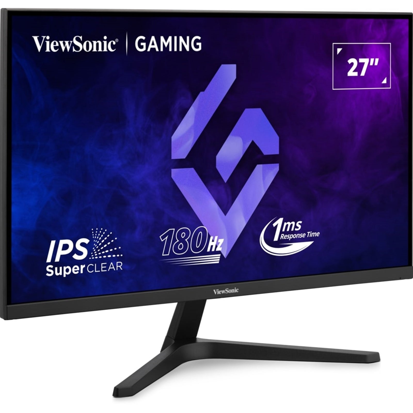 Viewsonic VX27G1-HD 27 Inch IPS Gaming Monitor, Full HD, 180Hz, G-sync, 2xHDMI, DisplayPort, 1ms, VESA
