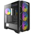 Antec AX1000 ARGB Mid-Tower Gaming PC Case, Full Mesh Front, Tempered Glass, Steel/Plastic,  4 x 120mm ARGB Fans, E-ATX, ATX/Micro-ATX/ITX Compatible