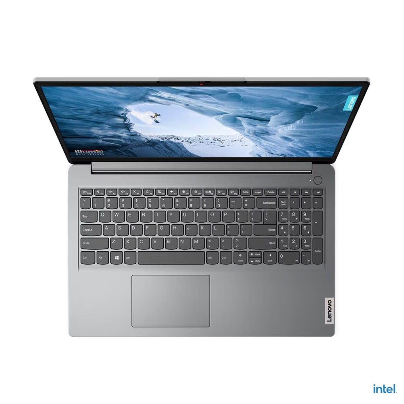 Lenovo IdeaPad 1 Laptop, 15.6 Inch Full HD Screen, Intel Celeron N4500, 4GB RAM DDR4, 128GB SSD, Windows 11 Home S