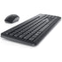 Dell KM3322W-R Wireless Keyboard and Mouse Set for Windows, 2.4GHz Wireless, QWERTY UK English Layout, Black
