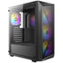 Antec AX67 ARGB Mid-Tower Gaming PC Case, Full Mesh Front, Tempered Glass, 4 x 120mm ARGB Fans, ATX/Micro-ATX/ITX Compatible