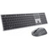 Dell KM7321W Premier Multi-Device Keyboard and Mouse Combo, 2.4GHz / Bluetooth 5.0 Wireless, 12 programmable keys for PC and Laptop, QWERTY UK English Layout, Sliver