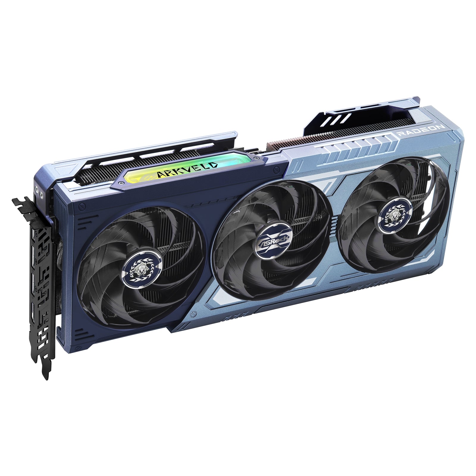 ASRock AMD Radeon RX 9070 XT Monster Hunter Wilds Edition 16GB GDDR6 Graphics Card, 4096 Streams, 2970MHz Boost Clock, Triple Fan, 3x DisplayPorts / 1x HDMI Port