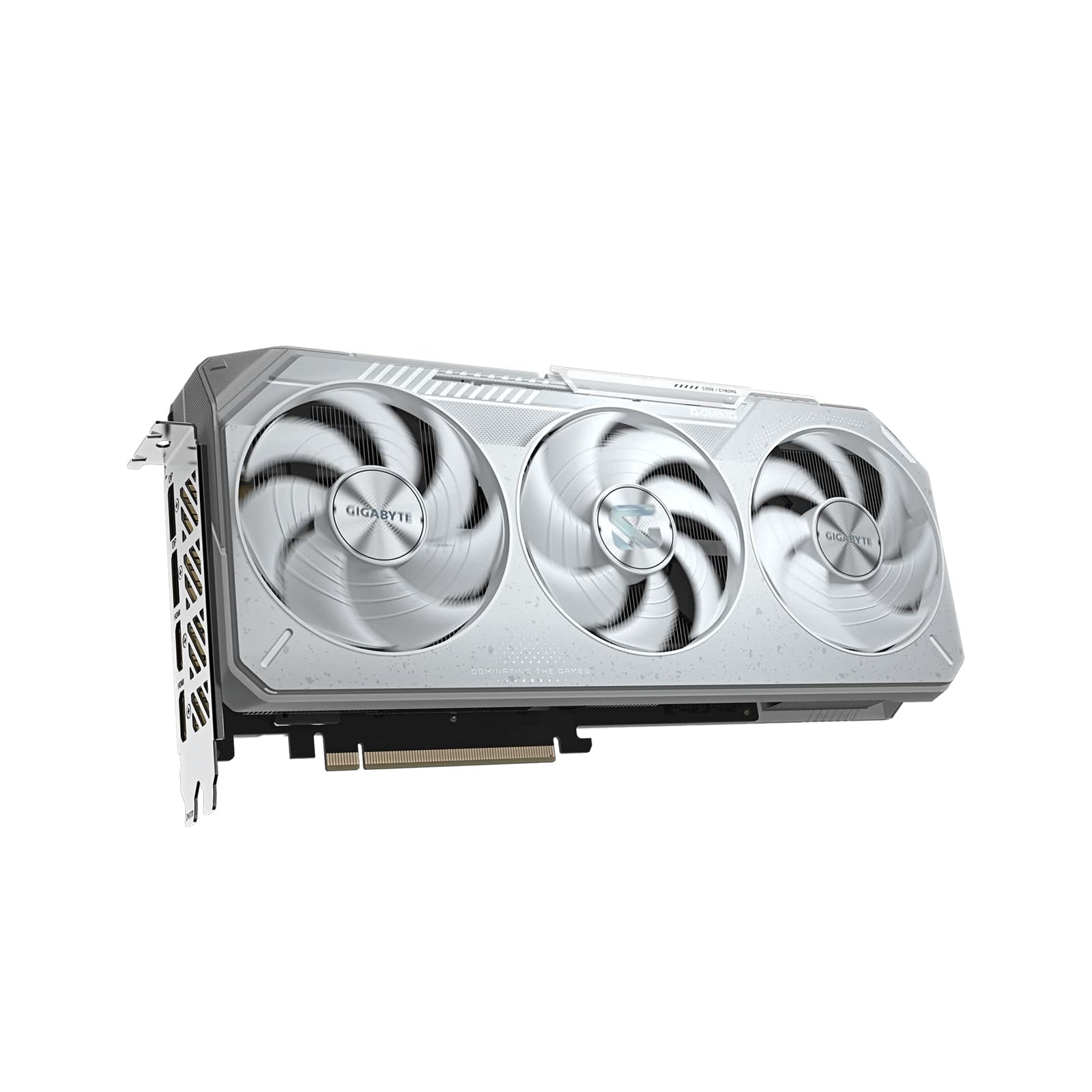 Gigabyte AMD Radeon RX 9070 XT GAMING OC ICE 16GB GDDR6 Graphics Card, 4096 Streams, 2520 MHz Core Clock, Triple Fan, RGB, 2x DisplayPorts / 2x HDMI Ports