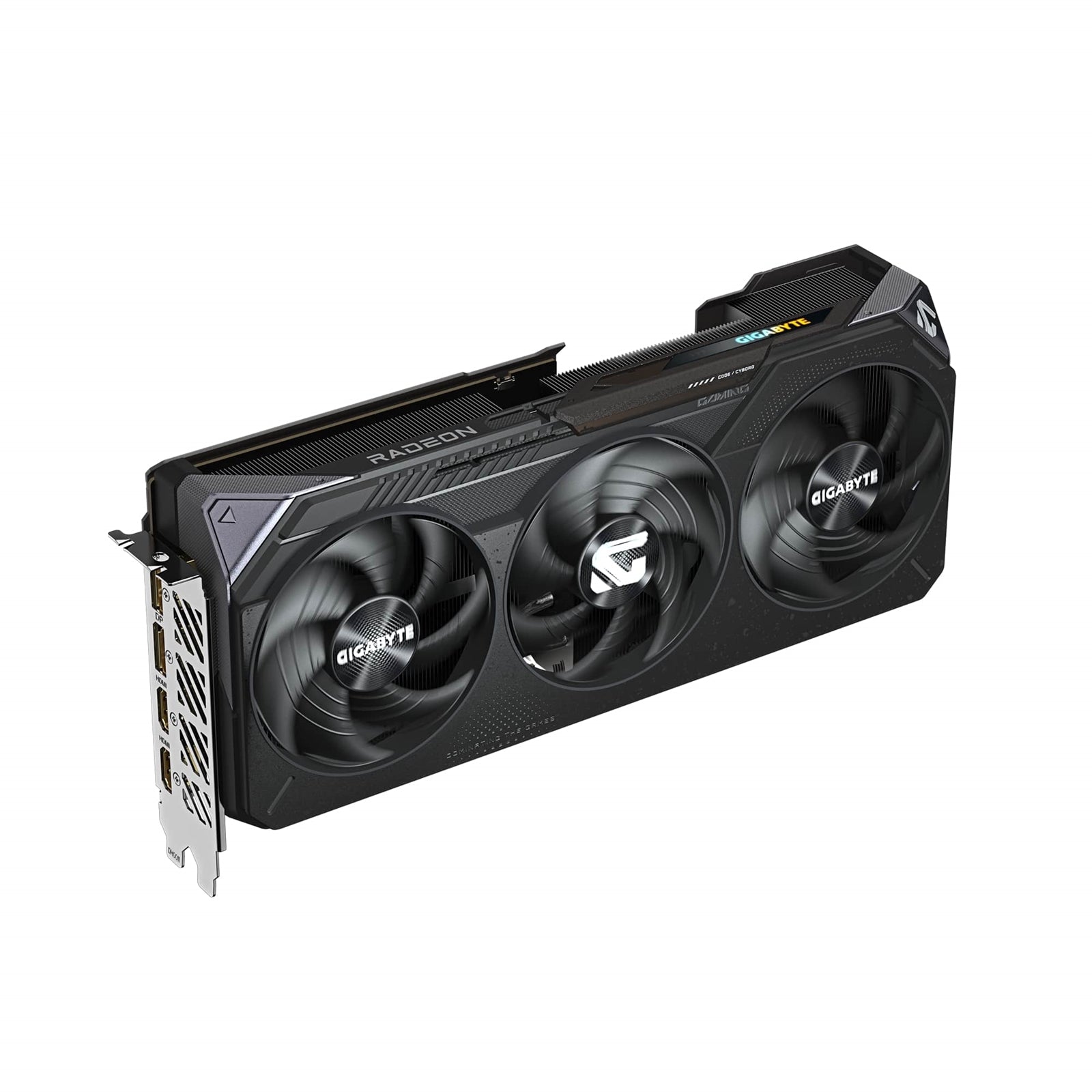 Gigabyte AMD Radeon RX 9070 XT GAMING 16GB GDDR6 Graphics Card, 4096 Streams, 2400 MHz Core Clock, Triple Fan, RGB, 2x DisplayPorts / 2x HDMI Ports