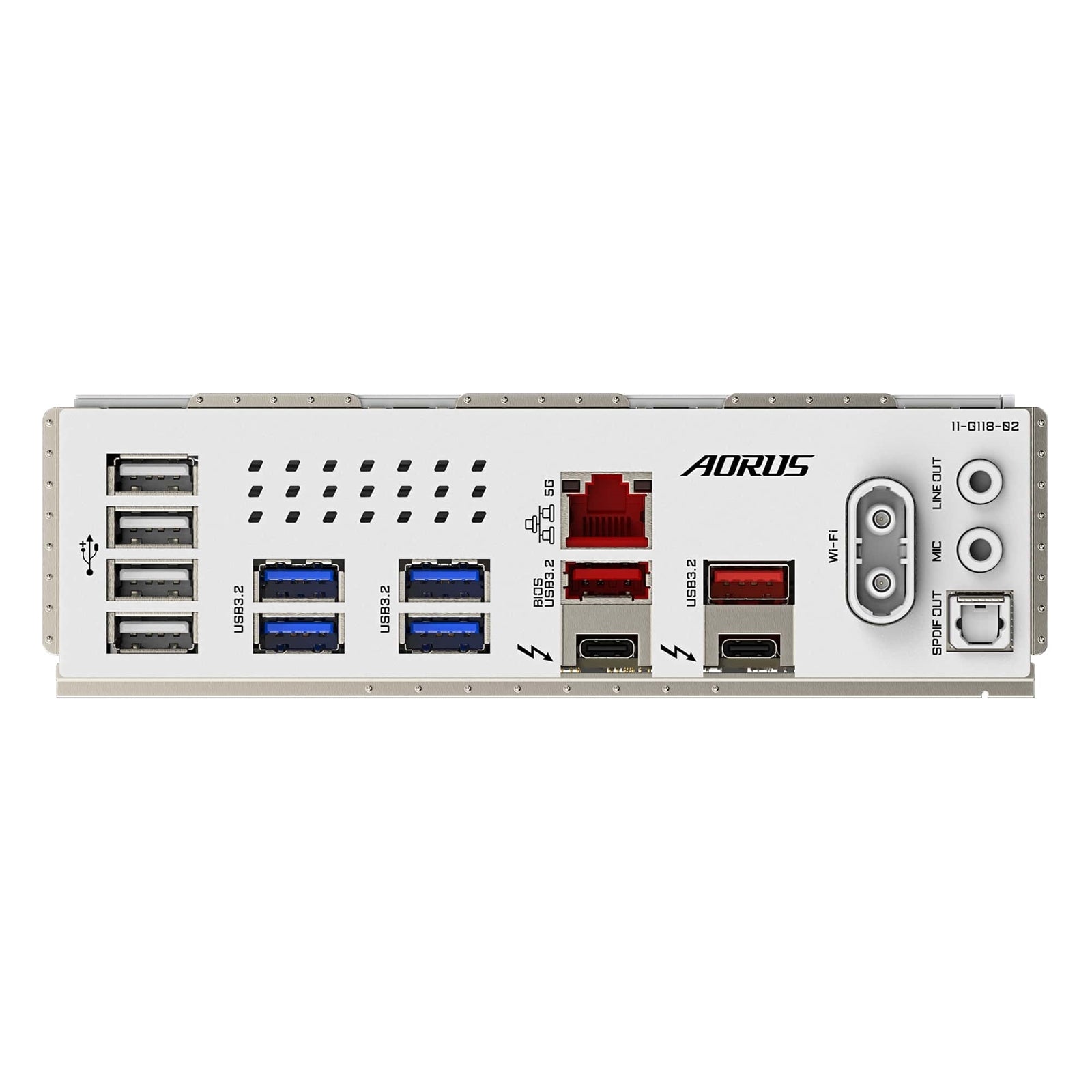 Gigabyte Z890 AORUS PRO ICE Intel 1851 Socket Motherboard, ATX, 4x DDR5 Slots, 5x M.2 Sockets, Fitted I/O Shield, 5GbE LAN, Wi-Fi 7, 2x USB-C (USB4)