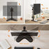 VonHaus Single Monitor Mount and Stand for 13-32 Inch Screens, VESA dimensions 75x75mm and 100x100mm