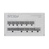 Seasonic FOCUS GX ATX 3.1  (FOCUS-GX-1000-V4-WHITE) 1000W PSU, 135mm Fan, 80 PLUS Gold, Fully Modular, Individual White Cables with Braided Pattern, 12 Years Warranty - WHITE