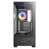 Antec CX705 ARGB Gaming PC Case Mid Tower, 270° Tempered Glass, RGB Fans, ATX/Micro-ATX/ITX Compatible, USB-C, High Airflow, Black