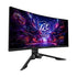 ASRock Phantom Gaming PG34QRT3A 34 Inch, WQHD 3440x1440, Curved Gaming Monitor, 180Hz 1ms (MPRT) Response Time, 2 x HDMI 2.0, 2 x DisplayPort 1.4, 1 x USB3.2 Gen1x1 Type-B, 4 x USB3.2 Gen1x1 Type-A, 1 x Headphone Out, Integrated Wi-Fi Antenna