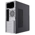 CiT Academy Mid-Tower Office PC Case With USB Type C and 80mm Rear Black Fan and 500W Power Supply Included
