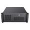 CiT 4U Rackmount Server Case 500mm, Heavy-Duty Industrial Chassis with Lockable Front Door, Supports ATX/mATX, 8x Internal HDD Bays for Massive Storage, Black