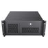 CiT 4U Rackmount Server Case 500mm, Heavy-Duty Industrial Chassis with Lockable Front Door, Supports ATX/mATX, 8x Internal HDD Bays for Massive Storage, Black