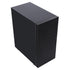 CIT Silent ES Black Mid-Tower Low Noise Computer Case with 2 x 120mm PWM Cooling Fans Included Sound Dampening Material