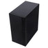 CIT Silent ES Black Mid-Tower Low Noise Computer Case with 2 x 120mm PWM Cooling Fans Included Sound Dampening Material