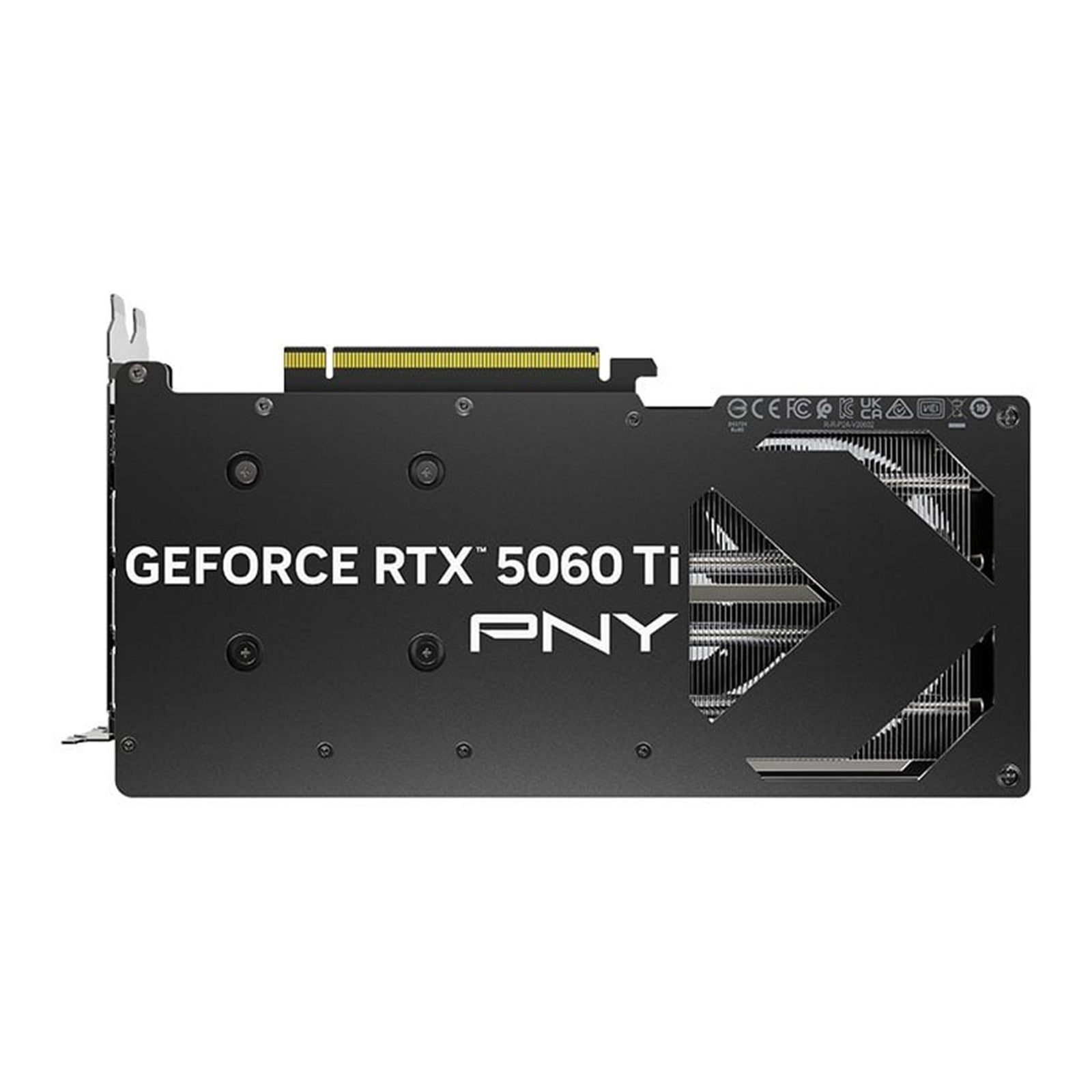 PNY NVIDIA GeForce RTX 5060 Ti DUAL OC 8GB GDDR7 Graphics Card, 4608 CUDA Cores, 2407MHz Core Clock, Dual Fan, 3 x DisplayPort / 1x HDMI Port