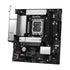 ASRock B860M Rock WiFi Intel motherboard with Micro-ATX form factor, DDR5 slots, M.2 sockets, Wi-Fi 6E, 2.5GbE LAN, DisplayPort, HDMI
