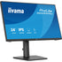 iiyama PROLITE XB2493HSU-B1 24 inch IPS Monitor, Full HD, 1ms, USB Hubx2, HDMI, DisplayPort, Freesync, 120Hz, Speakers, Black, ACR, Internal PSU, VESA, Height Adjustable