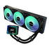 ASRock Challenger 360 Digital AIO Liquid CPU Cooler, 360mm Radiator, Triple 120mm PWM ARGB Fans, 3? Digital Display, Intel LGA1700/1851 & AMD AM5/AM4 Compatible
