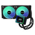 ASRock Challenger 240 Digital AIO Liquid CPU Cooler, 240mm Radiator, Dual 120mm PWM ARGB Fans, 3" Digital Display, Intel LGA1700/1851 & AMD AM5/AM4 Compatible