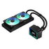 ASRock Challenger 240 Digital AIO Liquid CPU Cooler, 240mm Radiator, Dual 120mm PWM ARGB Fans, 3" Digital Display, Intel LGA1700/1851 & AMD AM5/AM4 Compatible