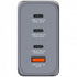 Verbatim (32204) GNC-200 GaN Charger 200W with 2 x USB-C PD 100W / 1 x USB-C PD 65W / 1 x USB QC 3.0 (EU/UK/US)