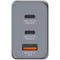 Verbatim (32201) GNC-65 GaN Charger 65W with 2 x USB-C PD 65W / 1 x USB-A QC 3.0 (EU/UK/US)