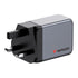 Verbatim (32201) GNC-65 GaN Charger 65W with 2 x USB-C PD 65W / 1 x USB-A QC 3.0 (EU/UK/US)