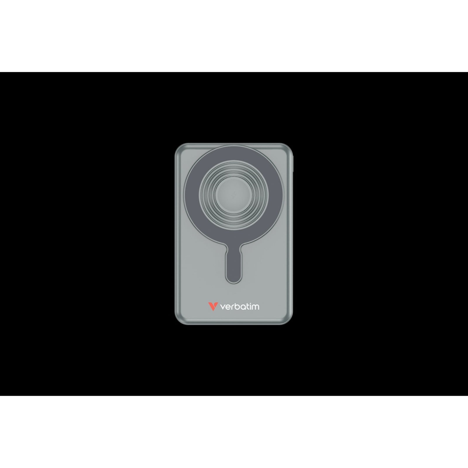 VERBATIM ChargenGo 2C MagSafe power bank with display, 10000 mAh, grey