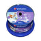 Verbatim (43512) DVD+R 16X 4.7GB 50 Pack Spindle Wide Inkjet Printable No ID