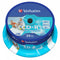 Verbatim (43439) CD-R Wide Inkjet Printable ID Branded 25 Pack Spindle AZO 700MB 52X
